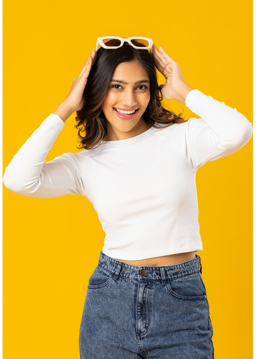 EDITH WHITE LONG SLEEVE TSHIRT